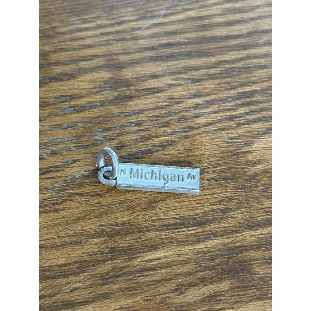 Rare Tiffany & Co. 925 Sterling Silver N Michigan Av Charm Only HTF Retired